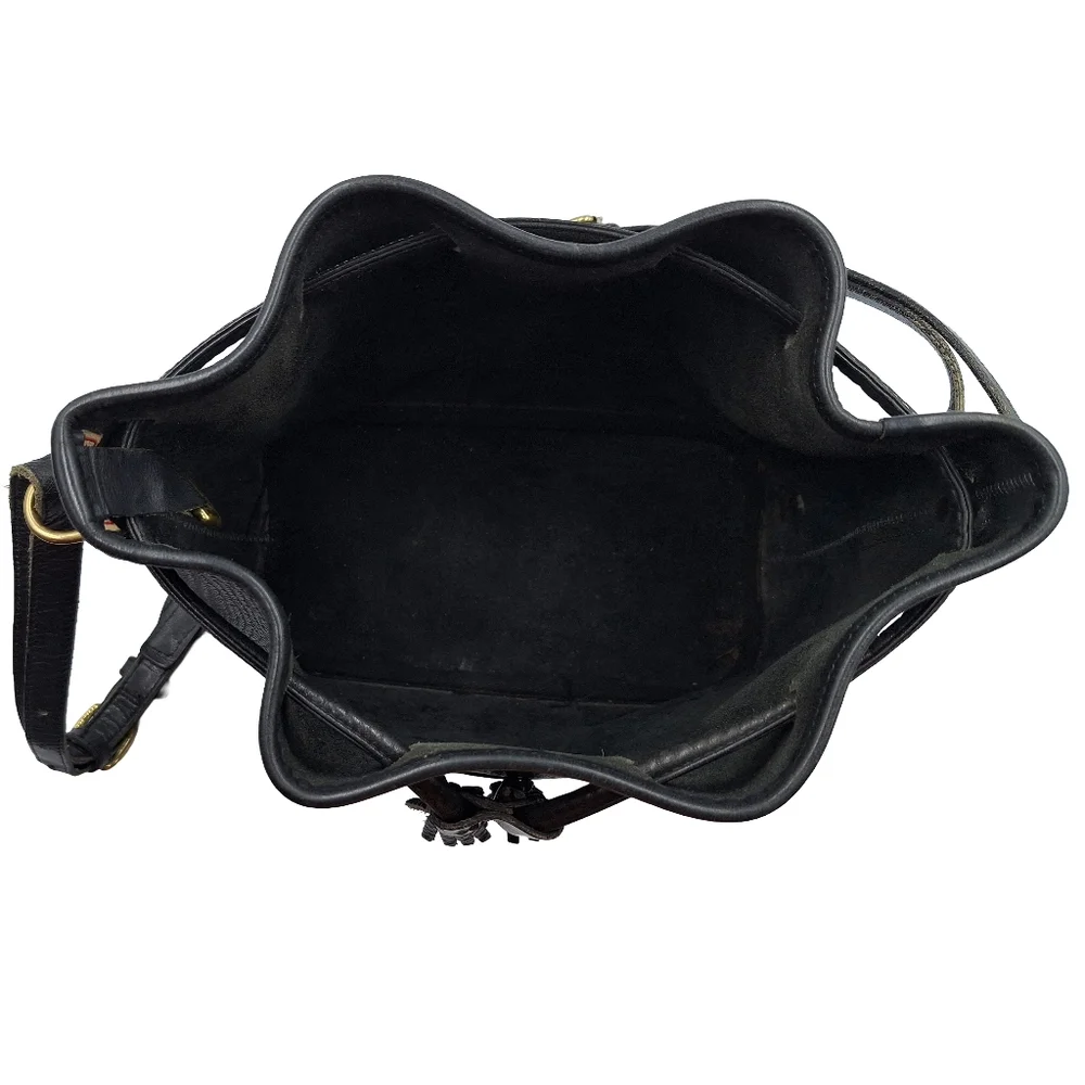 Vintage Dooney & Bourke Teton AWL Drawstring Bucket Bag - Picture 9 of 12